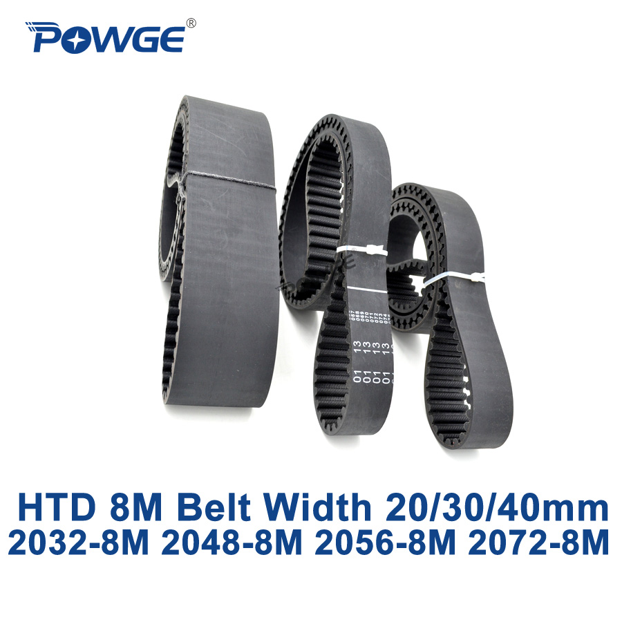 POWGE HTD 8M  Ÿ̹ Ʈ C = 2032/2048/2056/2072 ʺ 20/30/40mm ̻ 254 256 257 259 HTD8M 2032-8M 2056-8M 2072-8M
